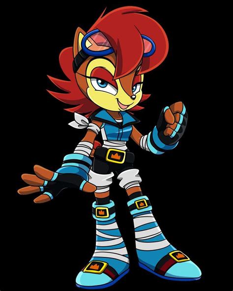 sallyacorn|sally acorn sonic boom.